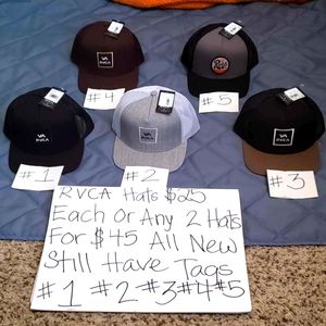 RVCA HATS